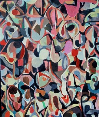 Really, Ricky acrylic on canvas 51.5X44